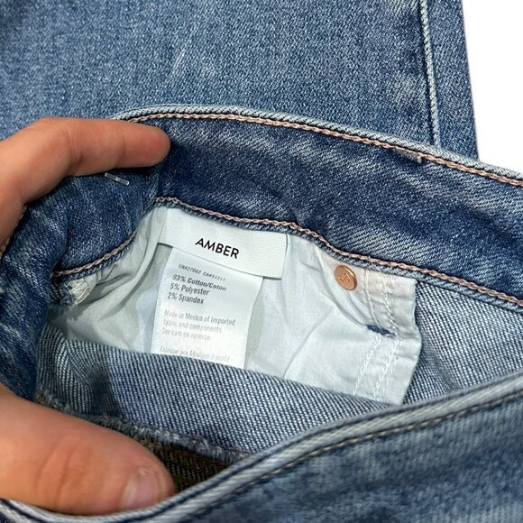 Paige Denim Amber Straight Jean Medium Wash - Picture 5 of 5